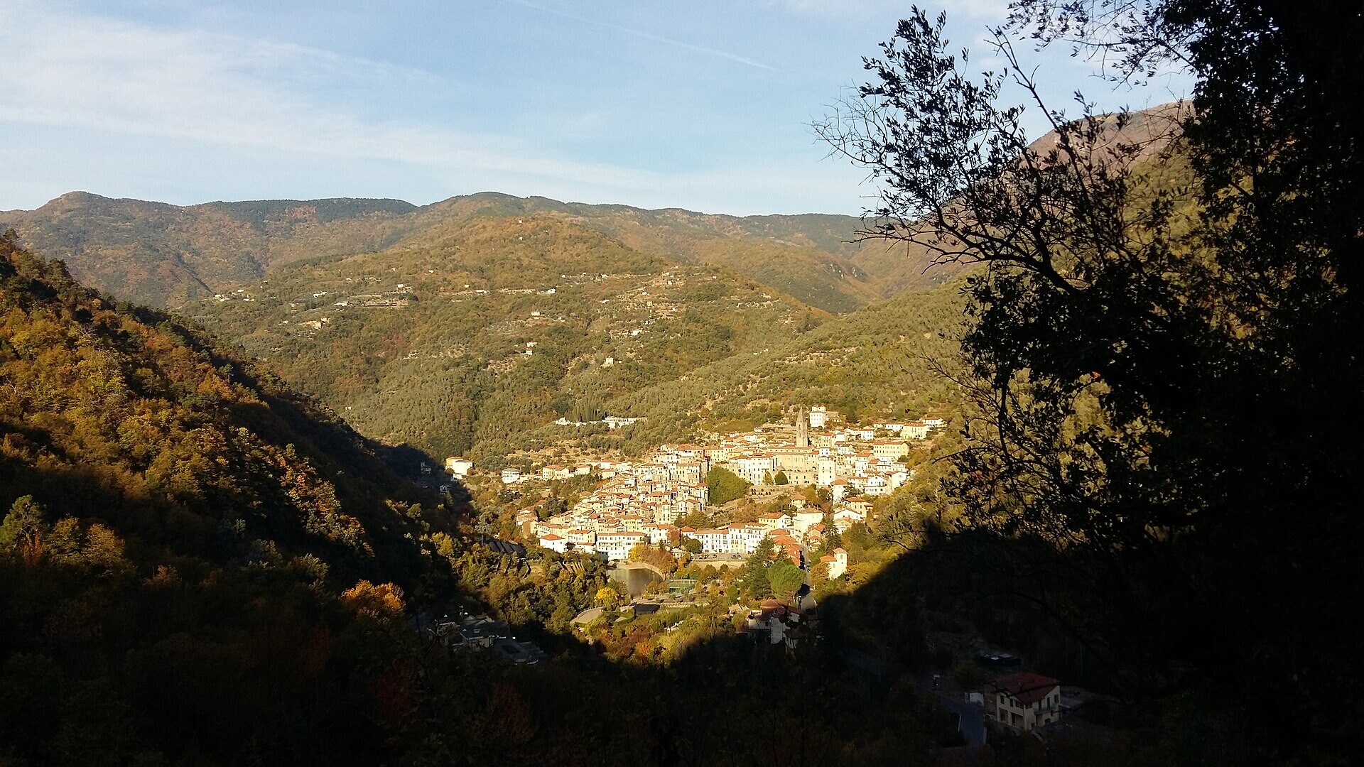 Village in the Nervia valley - Pigna - Liguria Italy
