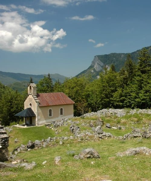 Village en ruine de Valchevrière