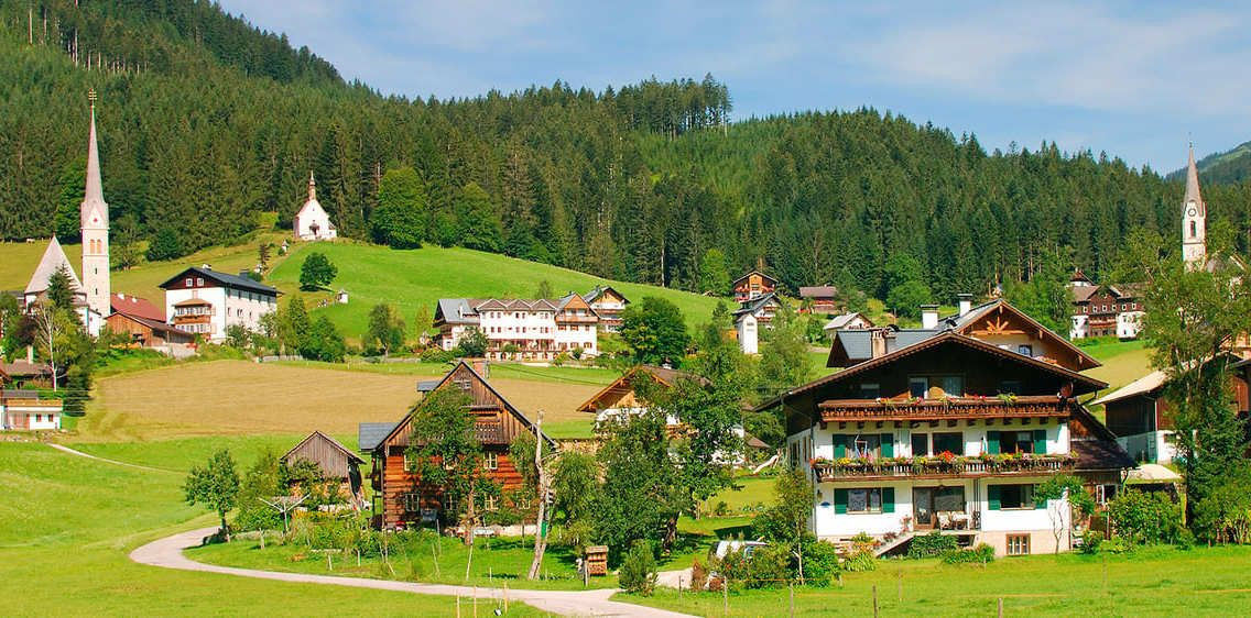Village de Gosau - Salzkammergut - Autriche