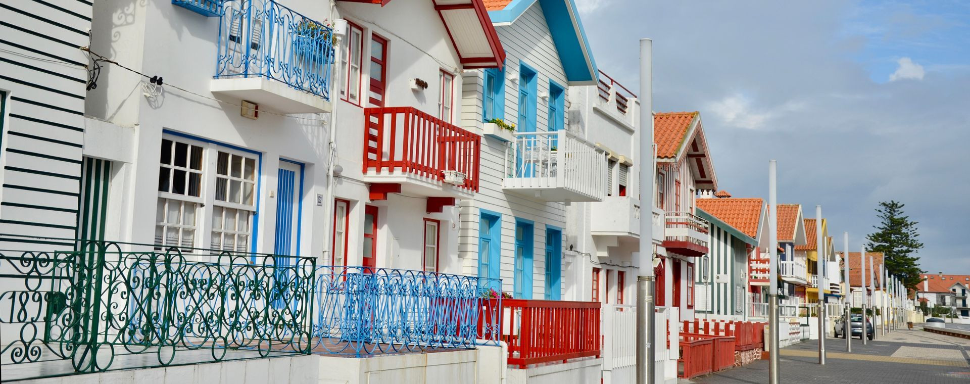 Maisons rayées de pêcheurs - Costa Nova - Portugal