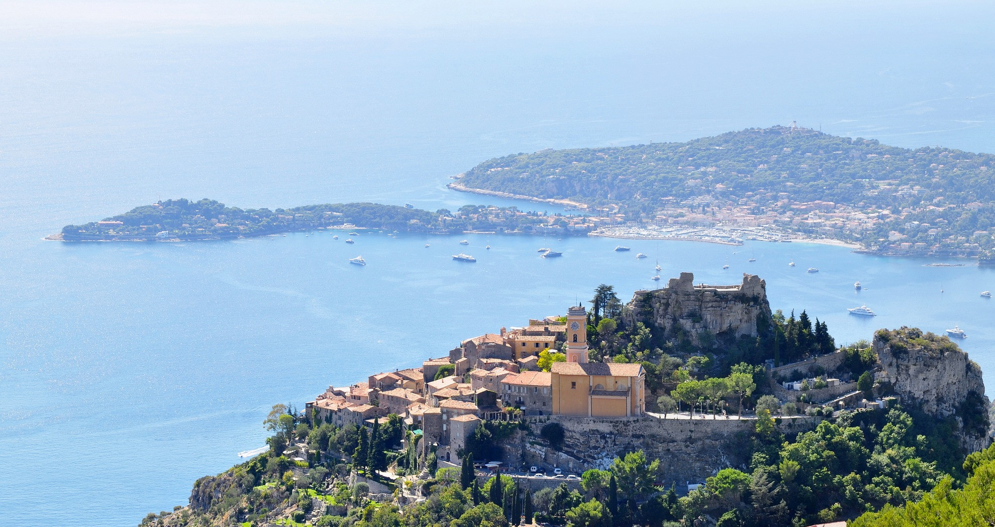 © Tobi 87 The hilltop village of Èze and Cap Ferrat, Alpes-Maritimes