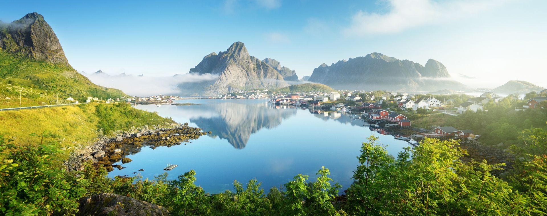 Village Reine Iles Lofoten - Îles Lofoten - Norvège
