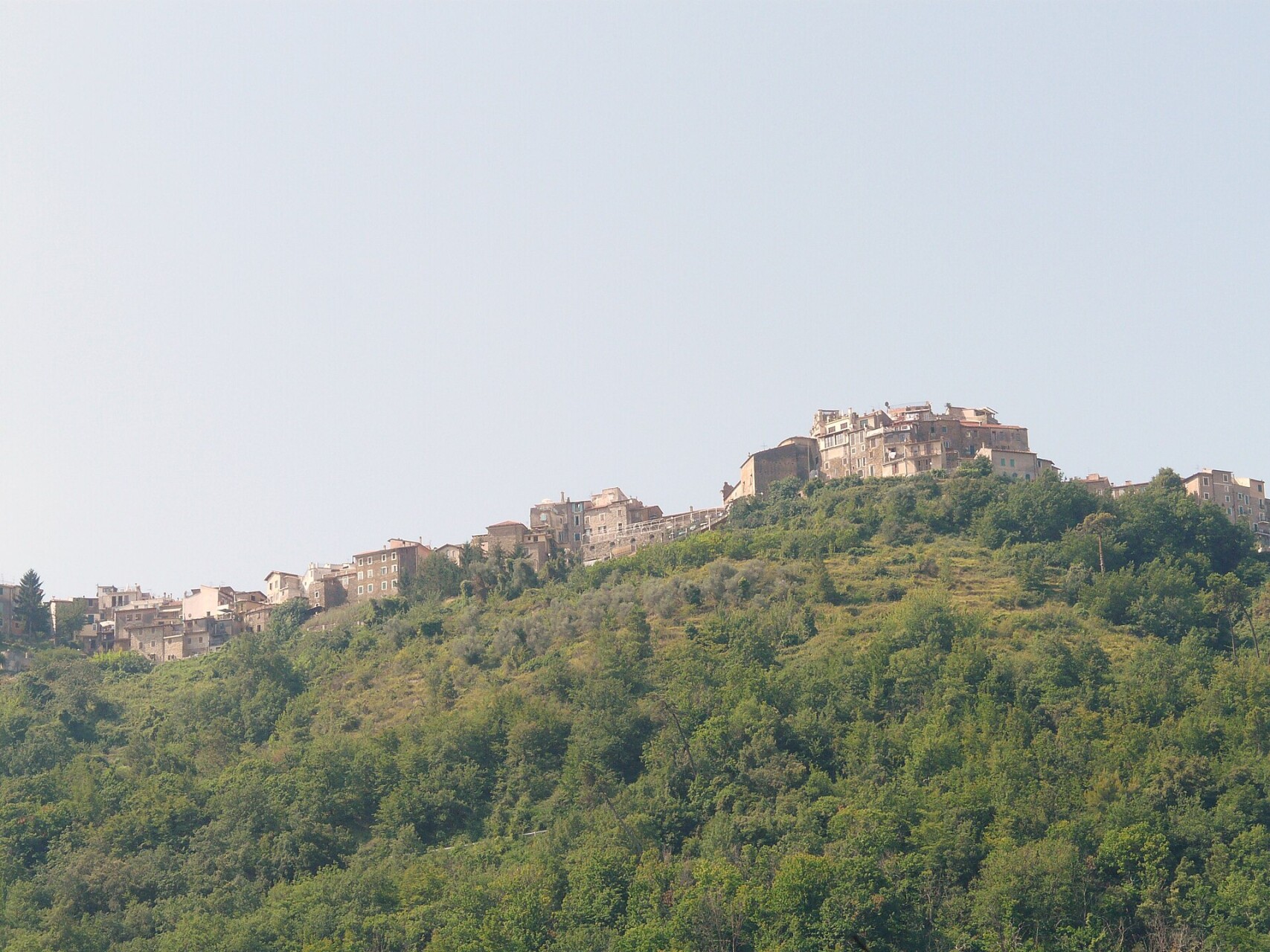 Village along the ridge - Perinaldo - Liguria Italy