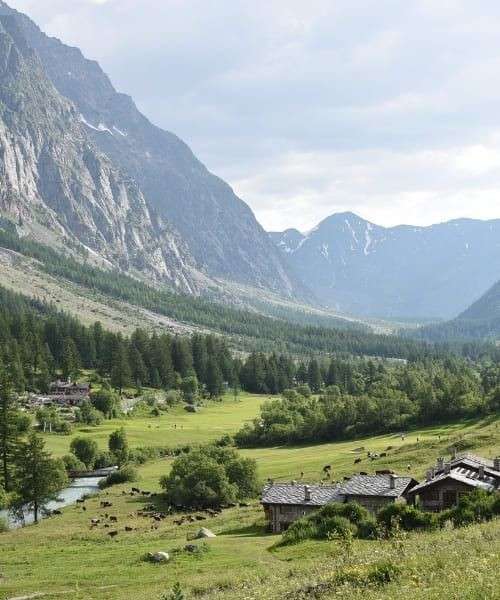 Village typique du Val Ferret