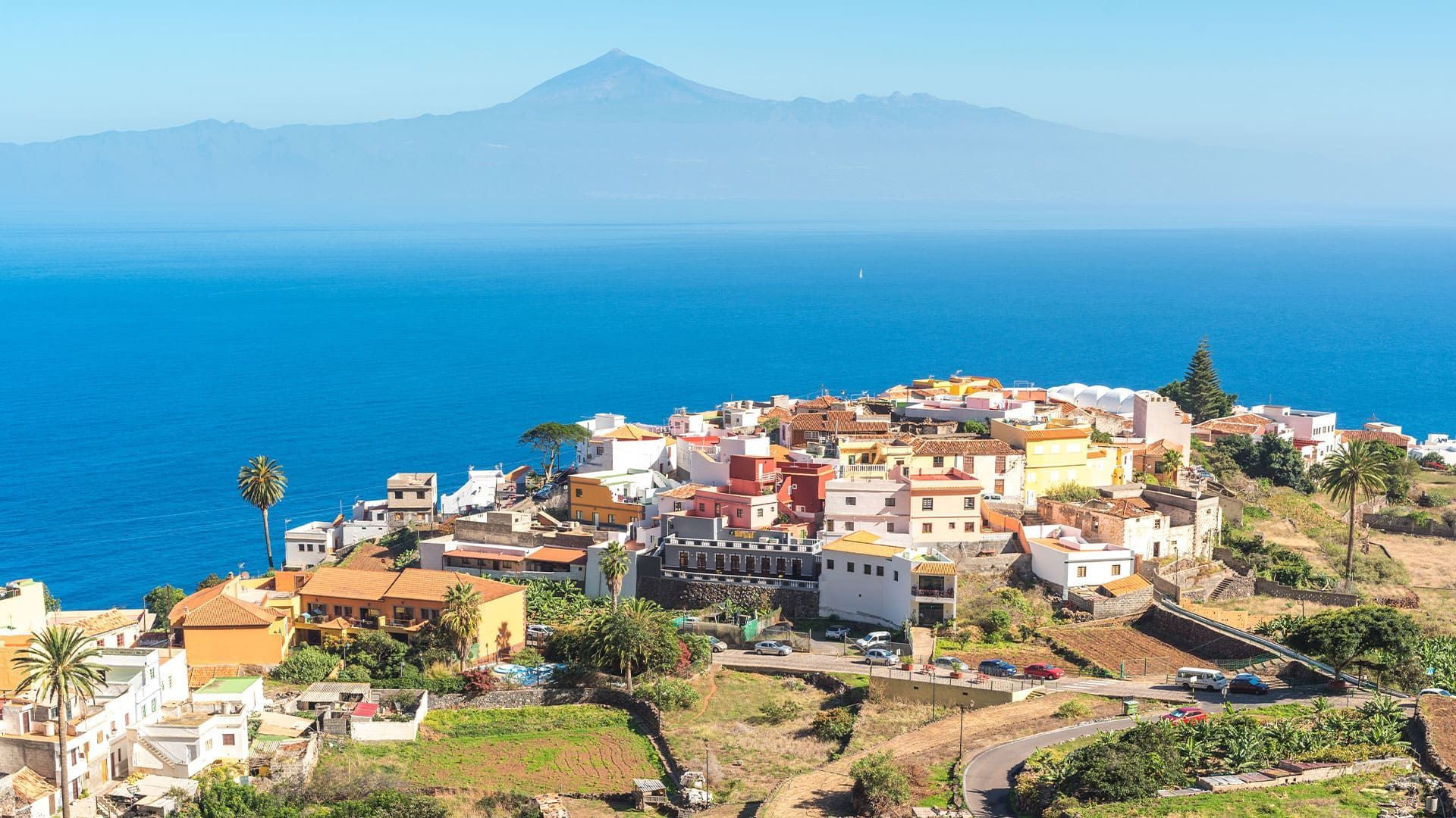 Vue panoramique d'Agulo - La Gomera - Îles Canaries - Espagne (3)
