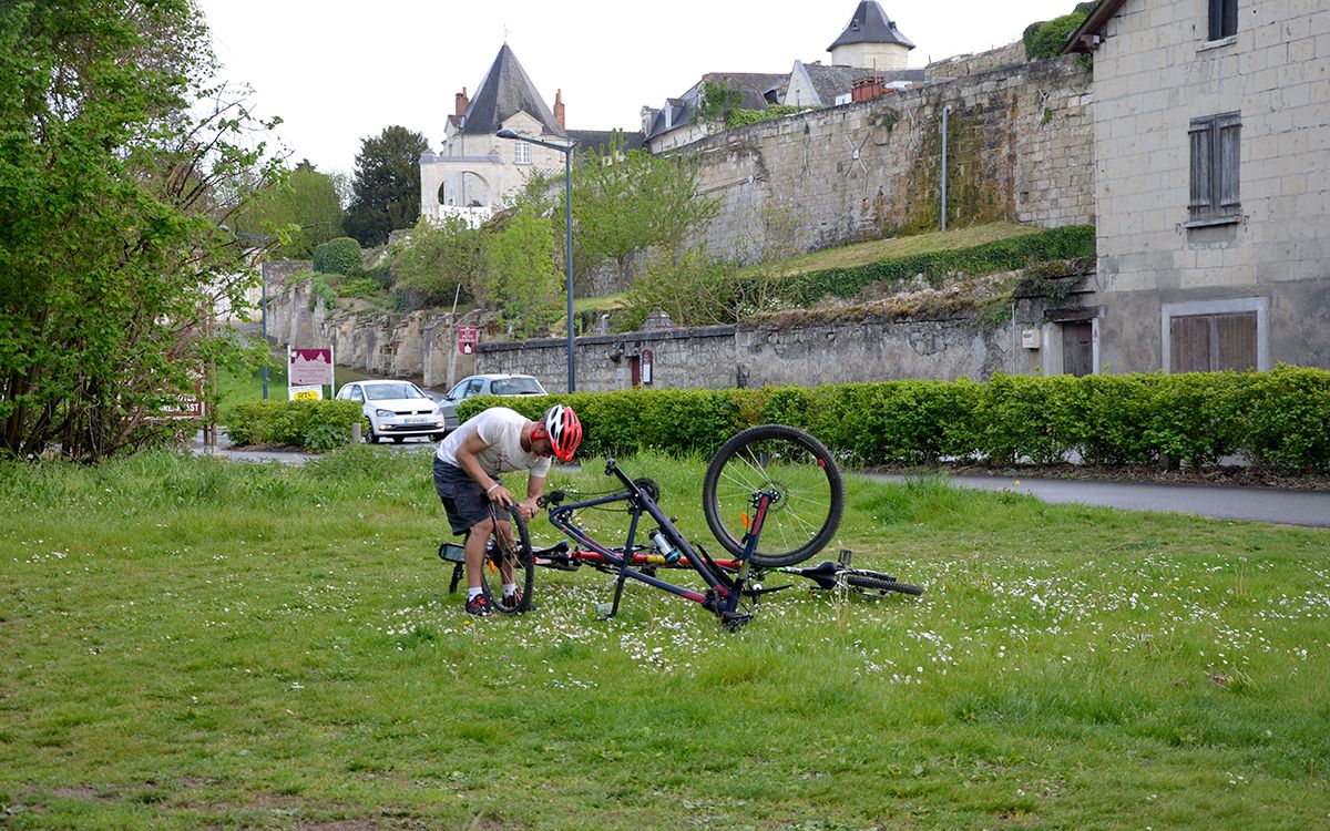 Réparation de vélo