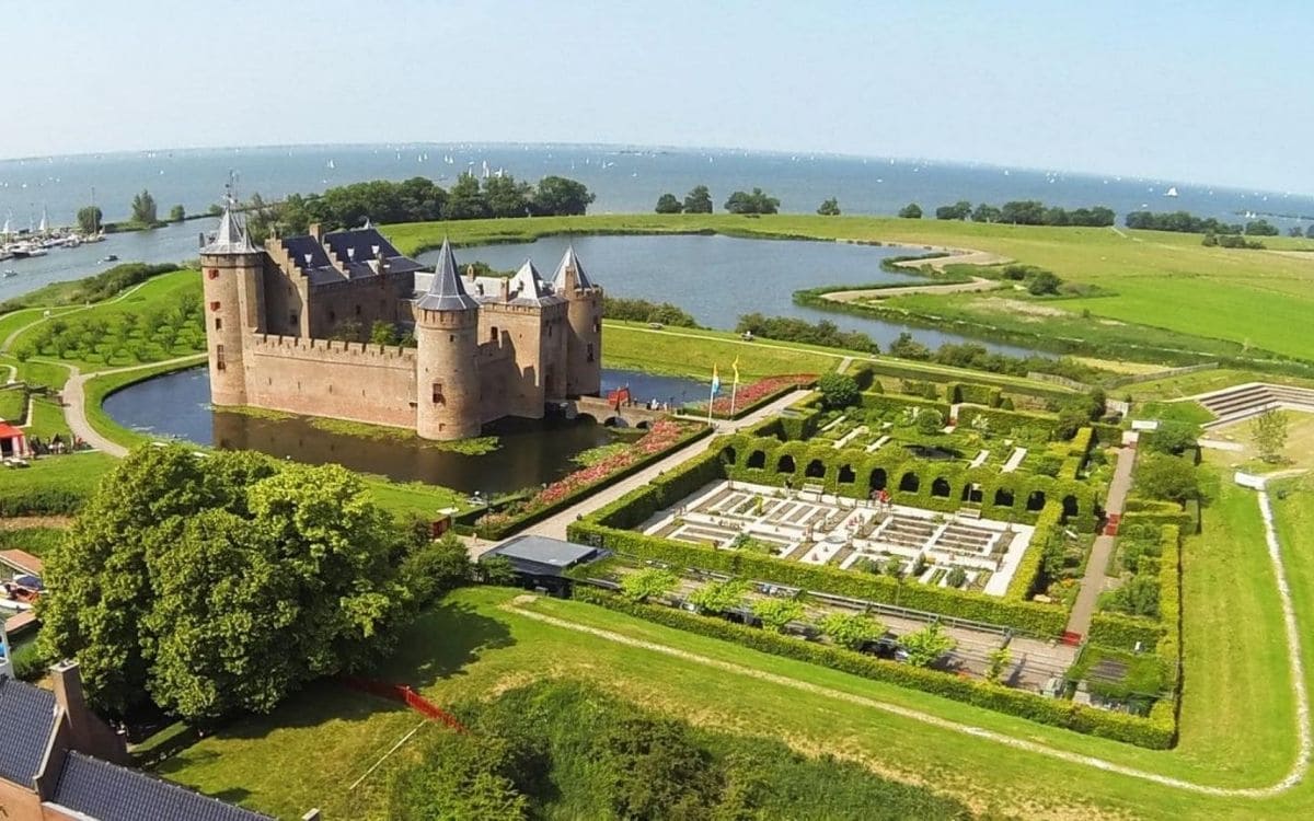 Le Muiderslot à Muiden, Pays-Bas