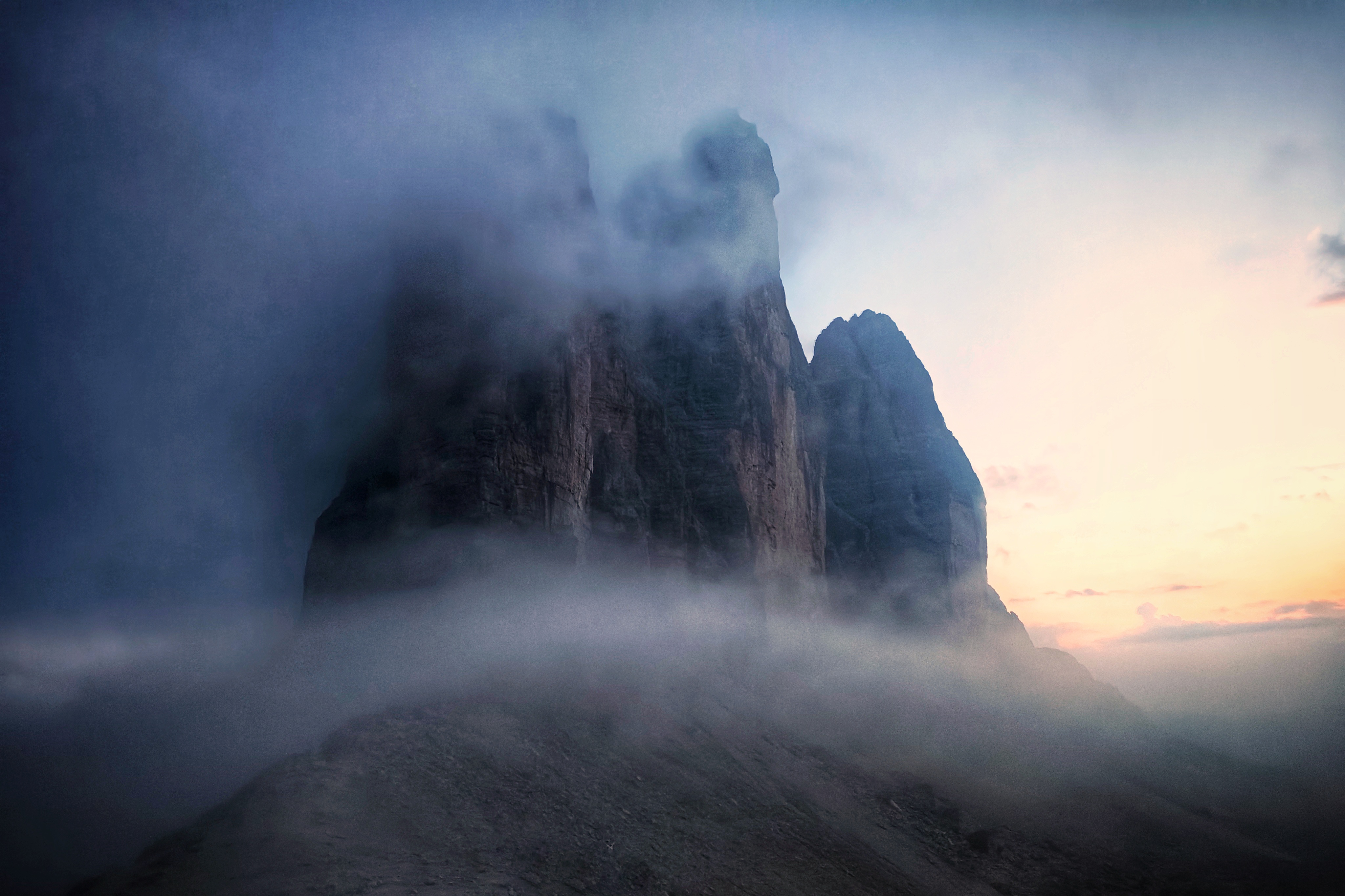 Tre cime coucher de soleil (c) Robin Delattre