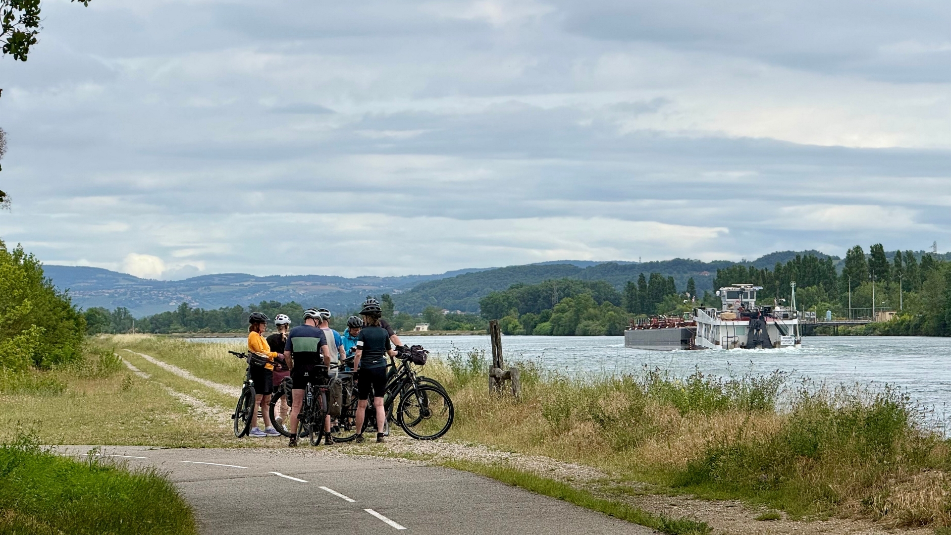 Four days on two wheels along the Rhône