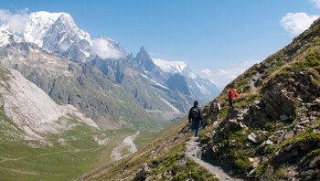 Tour du Mont-Blanc, étape 5 De Courmayeur à La Fouly