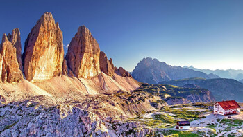 Tre Cime refuge locatelli