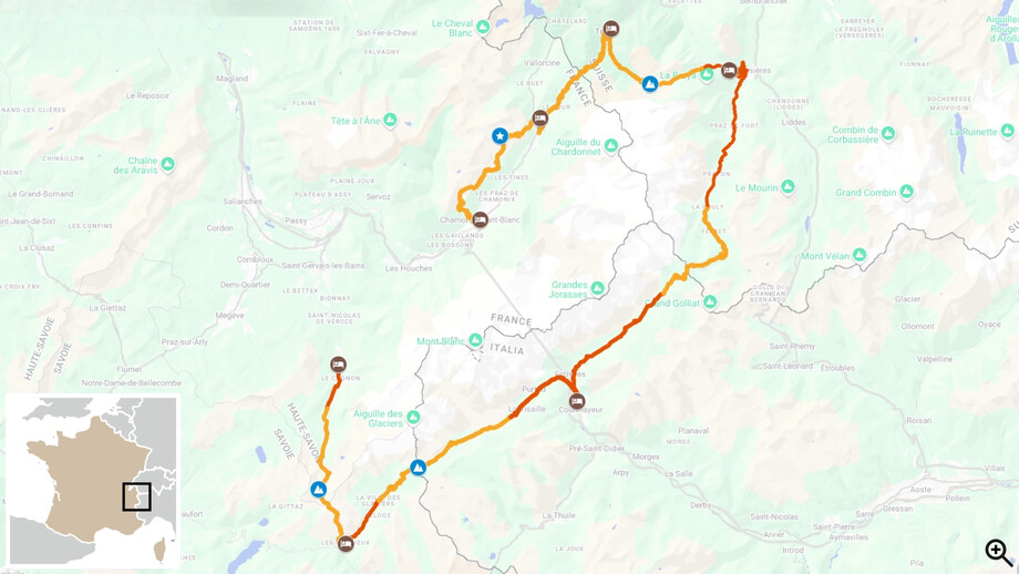 Tour of the Aravis from La Clusaz to Lake Annecy