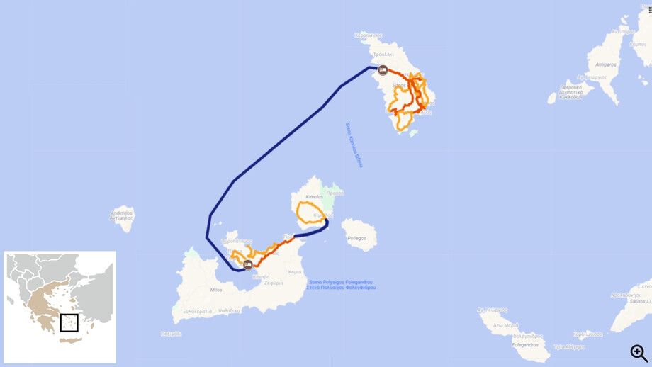 Cyclades Dream: Guided Hiking to Sifnos, Milos and Kimolos