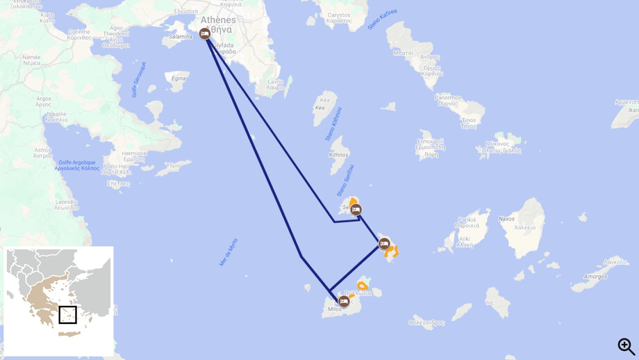 Hiking in Greece : Self Guided Trip in the Cyclades