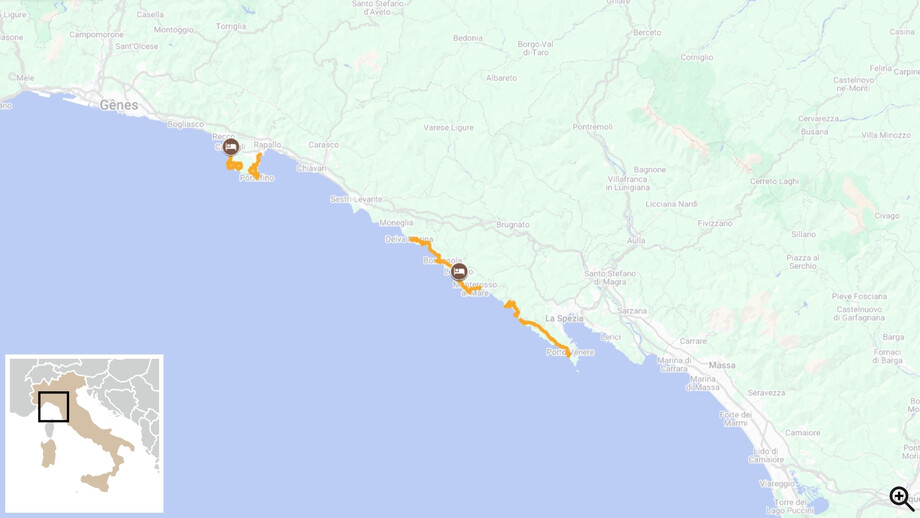Cinque Terre and the Portofino Peninsula Hiking Tour