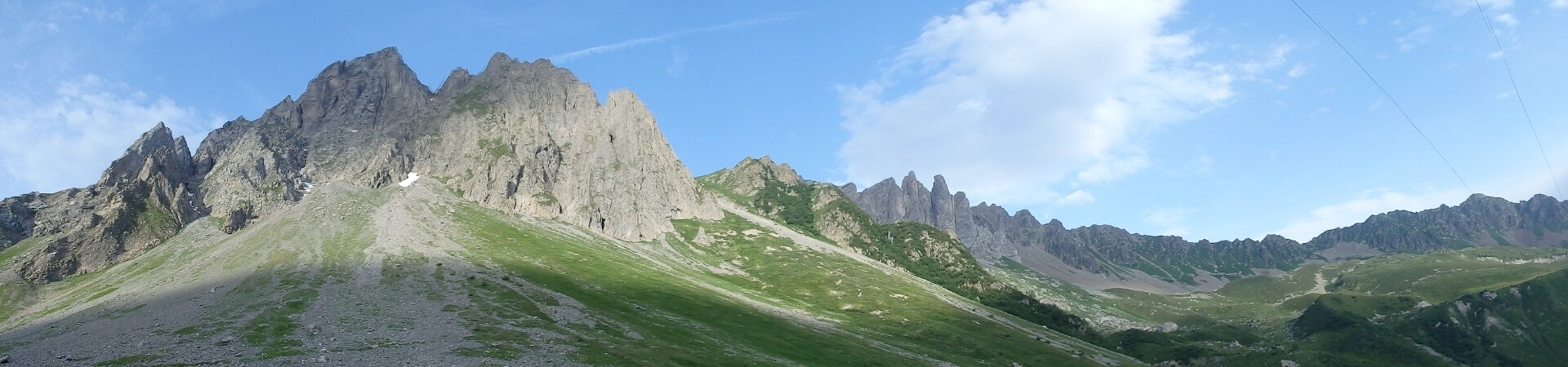 Tour du Mont Blanc, Stage 1: Les Houches to Les Contamines-Montjoie via Col de Voza