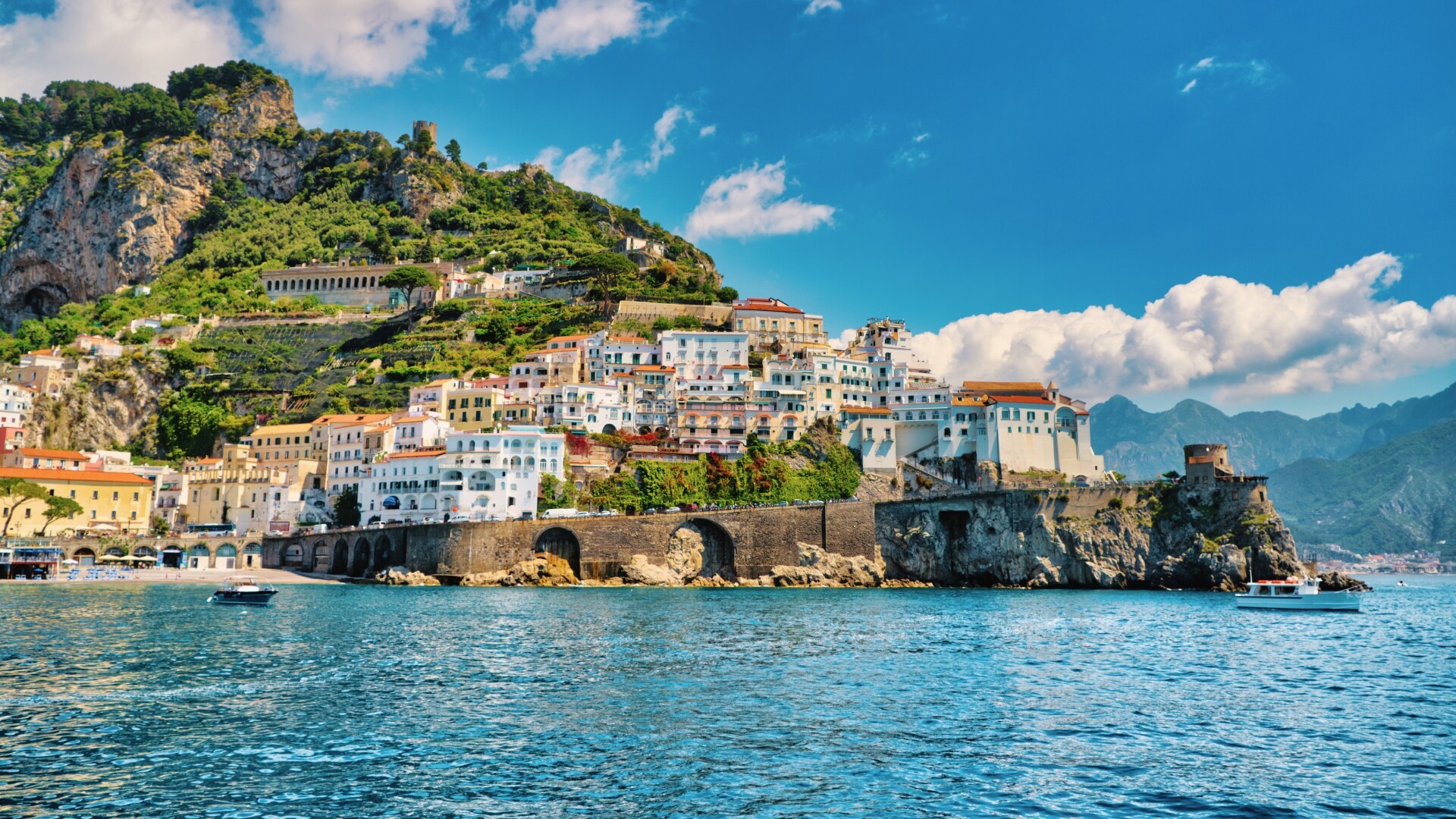 the Amalfi Coast