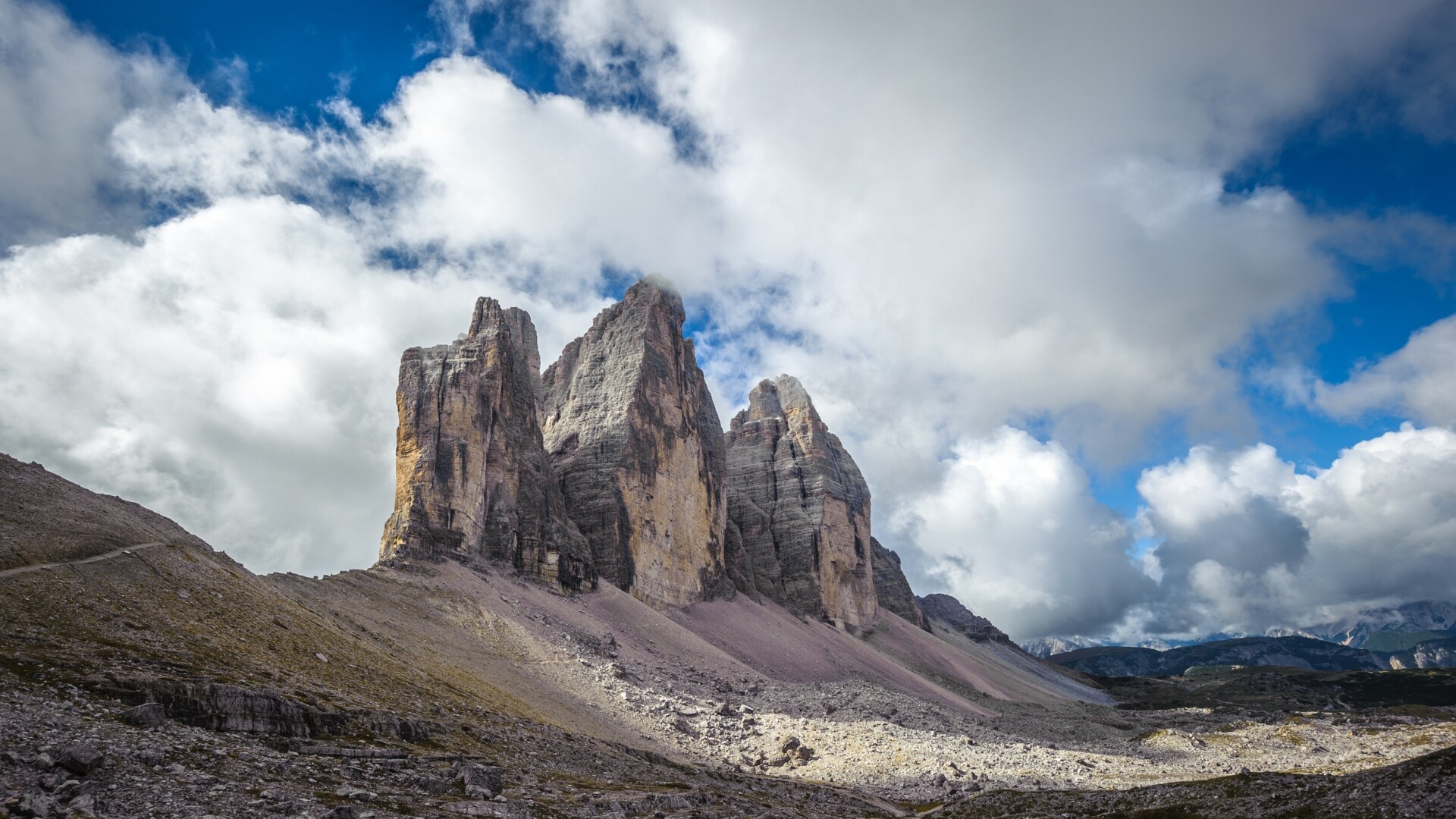 Tre Cime dolomites