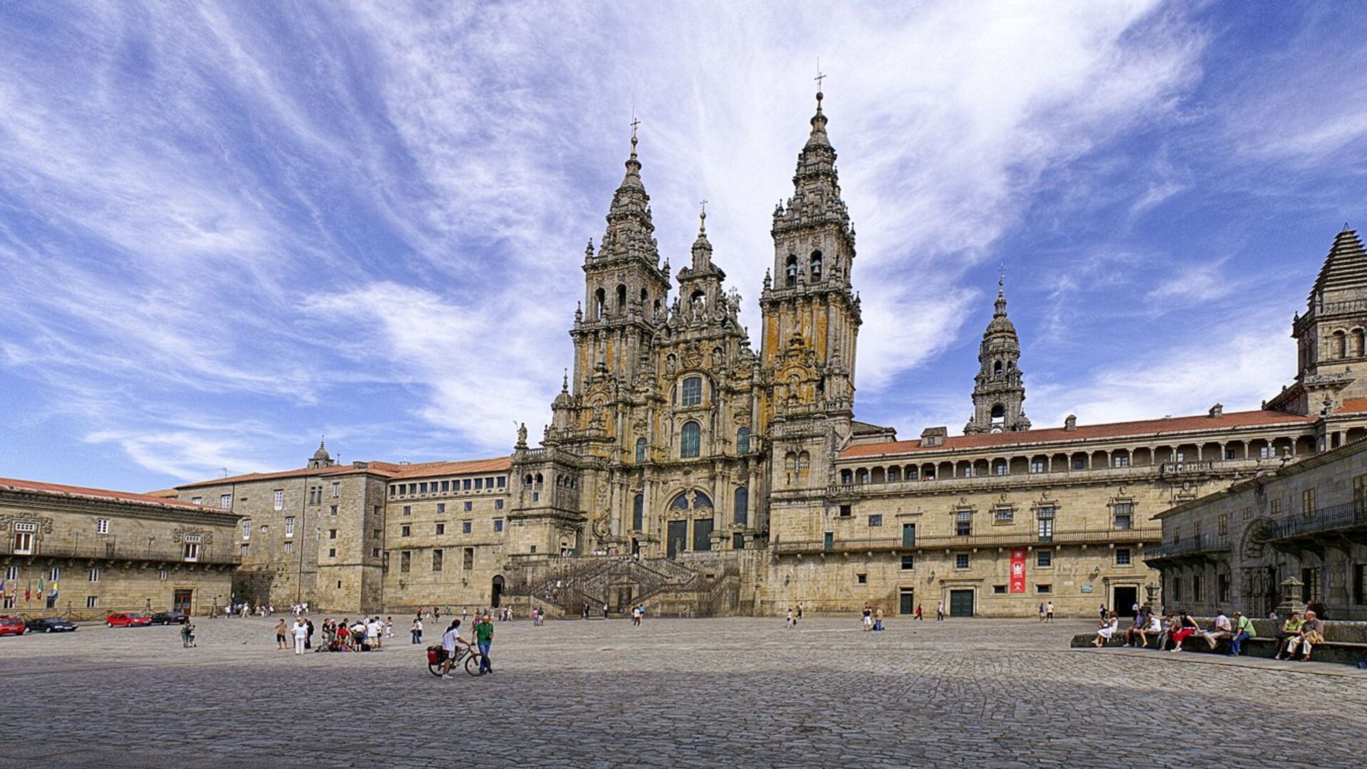 La cathédrale de Saint-Jacques-de-Compostelle