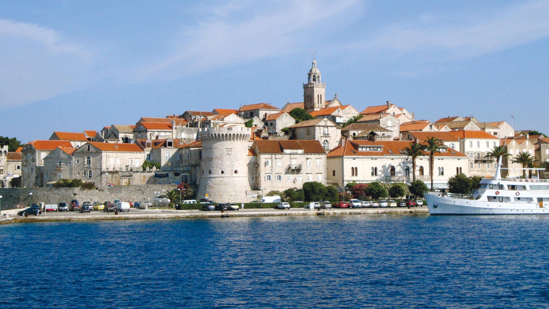 Cité de Korčula en Croatie