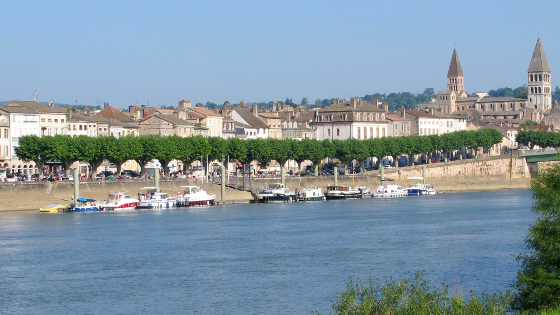 Tournus et la Saône, Bourgogne