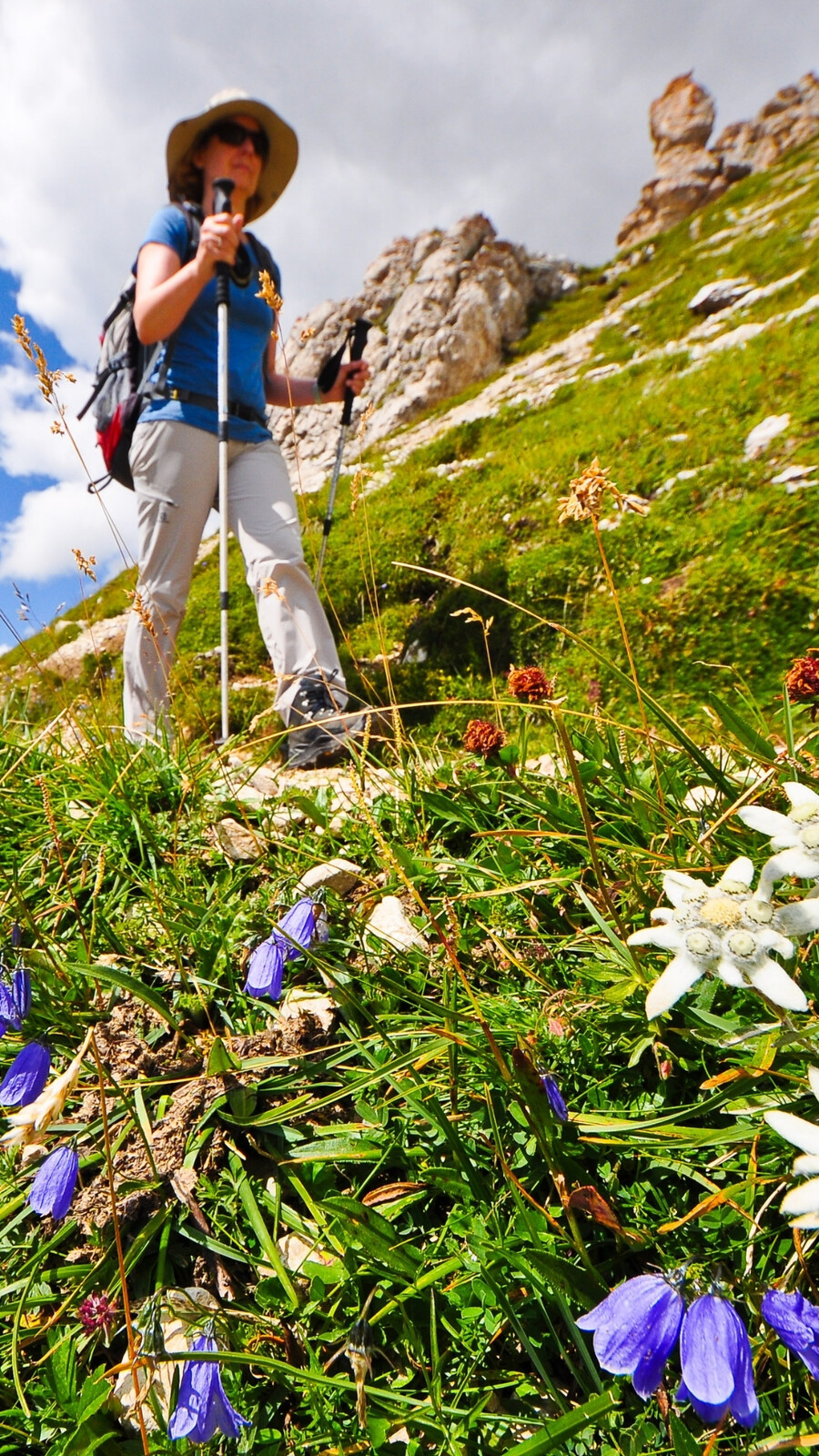 Croda del Becco pass