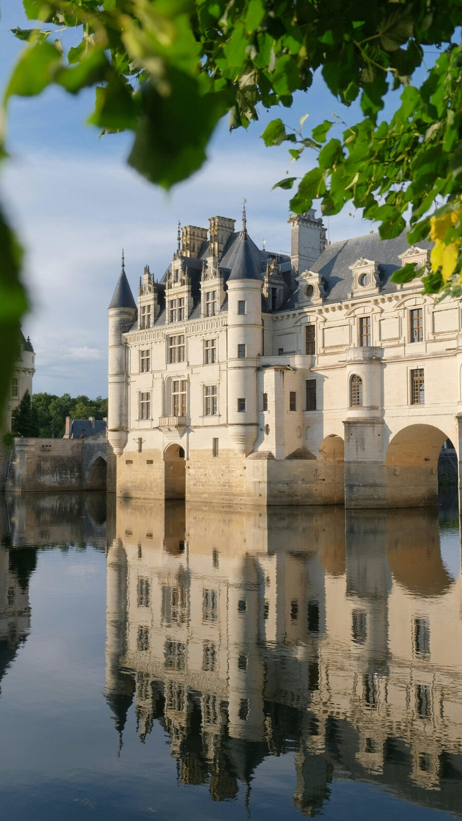 The Chenonceau castle