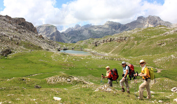Randonnée sur les Dolomites Fantastiques © Pascale Gaudé Randonnée sur les Dolomites Fantastiques