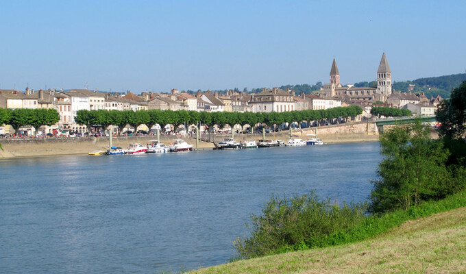 Tournus et la Saône