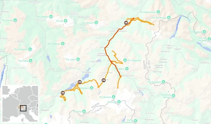 Engadine, the Pearl of the Alps