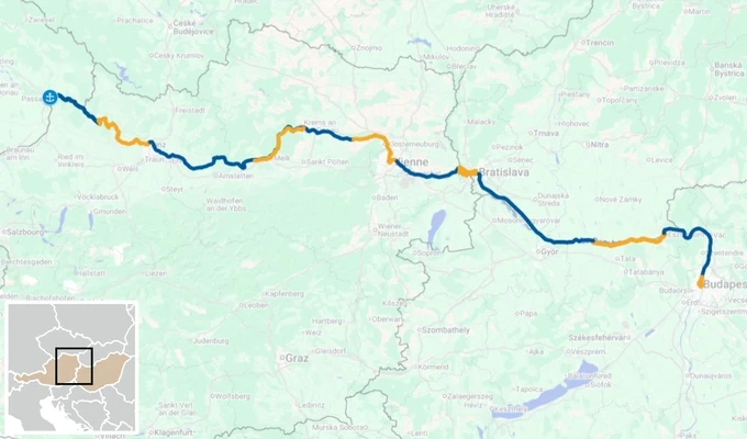 Le Danube de Passau à Budapest, à bord du MS Primadonna