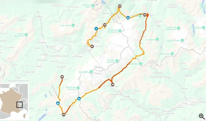 Tour of the Aravis from La Clusaz to Lake Annecy