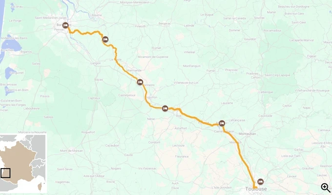 Cycling the Canal du Midi: from Bordeaux to Toulouse