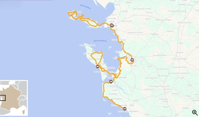 France's Atlantic Coast by Bike