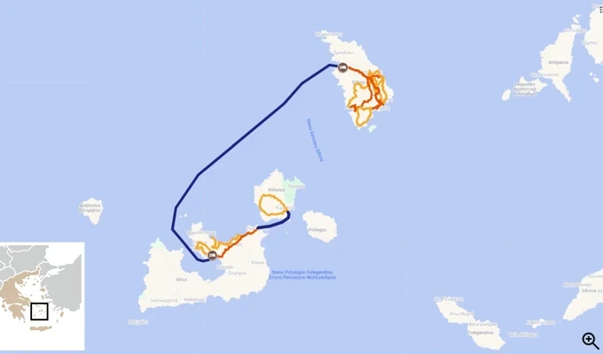 Cyclades Dream: Guided Hiking to Sifnos, Milos and Kimolos
