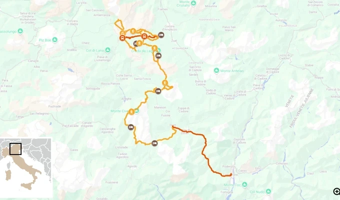 La traversée des Dolomites à pied par l'Alta Via 1 itinéraire en randonnée