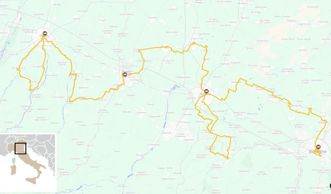 Cycling Emilia Romagna
