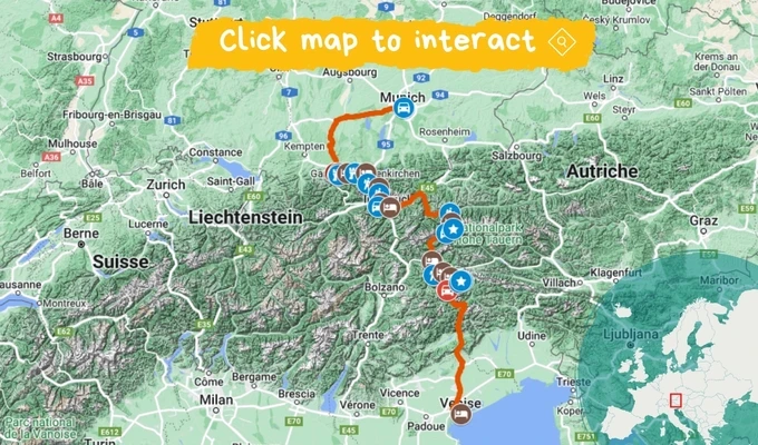 Munich to Venice_ A journey Across the Alps DEULP1004