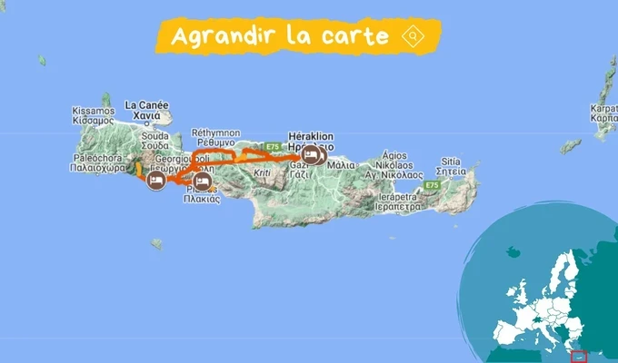 Carte Odyssée Crétoise Carte Odyssée Crétoise